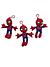 CHAVEIRO DE PELUCIA HOMEM ARANHA