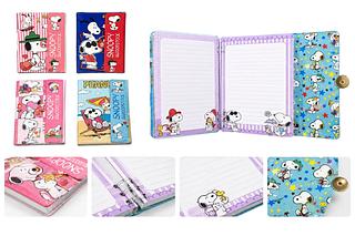 Caderno A5 Snoopy