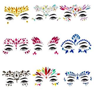 adesivo de pedrinha para carnaval(duzia)