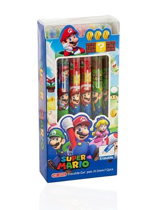 Caneta Apagável SuperMario (dúzia)