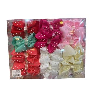 presilha laço com pérola 1 (dúzia)