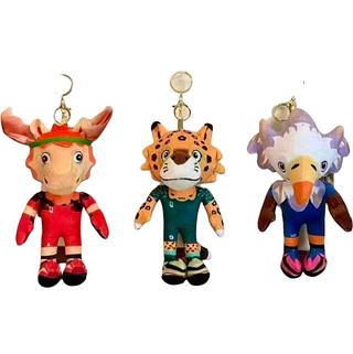 Chaveiro Pelúcia Mascote da Copa 20cm (dúzia)