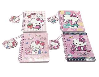 CADERNO ESPIRAL A5 HELLO KITTY