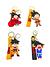CHAVEIRO EMBORRACHADO DRAGON BALL Z