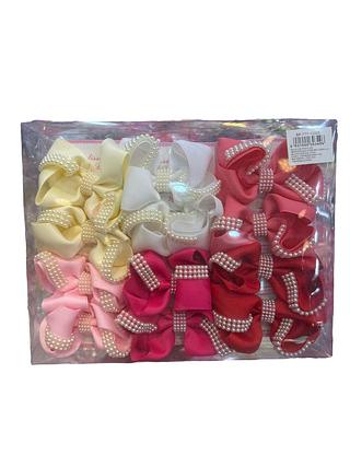 presilha laço com pérolas (dúzia)