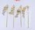 Kanzashi Dourado com Pérolas e led (dúzia)