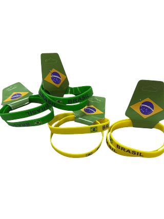 Pulseira Brasil (dúzia)