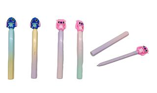 CANETA FOFA STITCH PONTA FINA