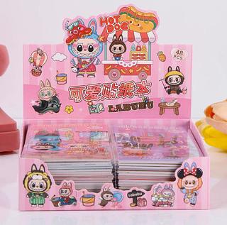 livro labubu (48 peças)