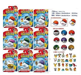 Boneco Colecionável Pokémon (DÚZIA)