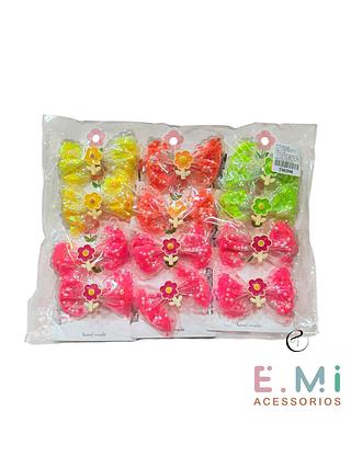 Laço para Cabelo Transparente (dúzia)