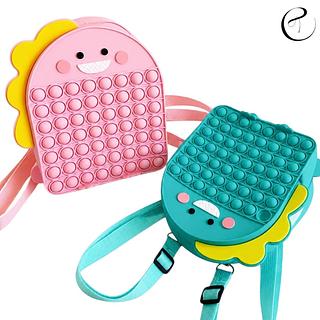 Mochila Pop It de infantil silicone (peça)