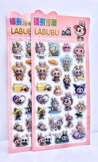 adesivo labubu 3D