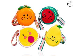 Bolsinha Silicone Frutas (dúzia）