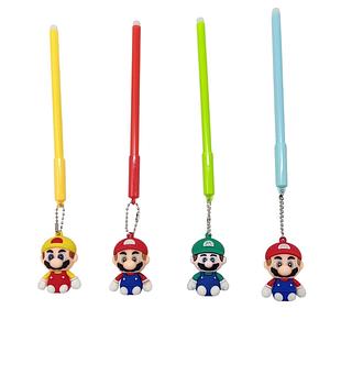 CANETA FOFA SUPER MARIO CHAVEIRO