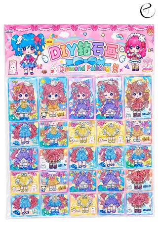Cartela Pintura Diamante (20 pçs)
