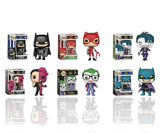 Funko Heróis e Vilões (dúzia)