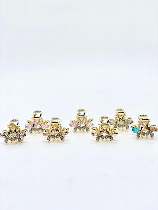 presilha dourada cristal (dúzia)