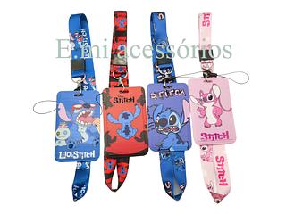 Porta cartão stitch(dúzia)