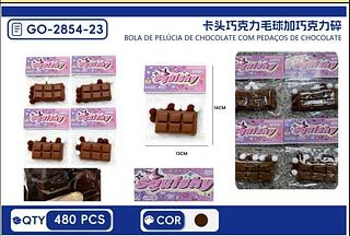 Squishy de Barra de Chocolate (20pçs)