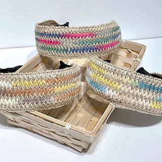 tiara de palha para cabelo