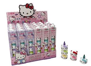 Marca texto torre montável Hello Kitty (24pçs)