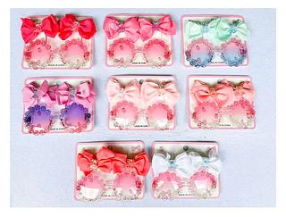 Conjunto com Lacinho e Óculos florzinha (dúzia)