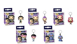 Chaveiro Guerreiras do K-pop (10 peças)