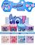 MAQUIAGEM STITCH SOMBRA BOX COM 36 PÇS
