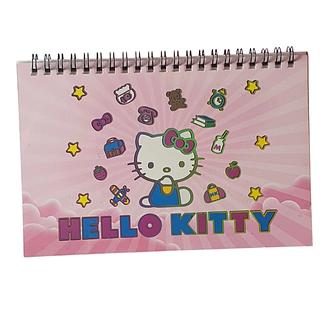 CADERNETA DE ADESIVO HELLO KITTY (24pçs)