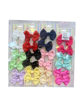 Laço para Cabelo com Cereja e Strass (dúzia)