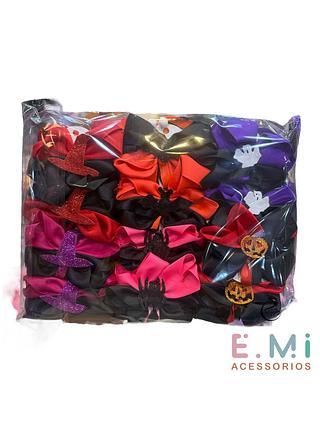 Laço para cabelo Hallowen (dúzia)