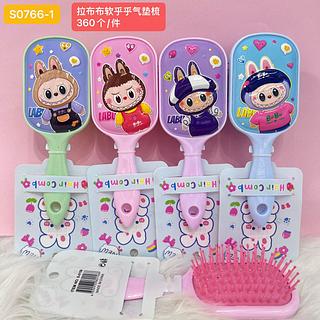 escova de cabelo labubu (dúzia)