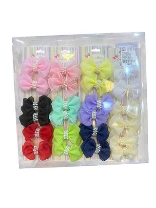 Laço para Cabelo com Pérola (dúzia)