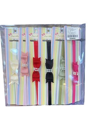 Faixa de Cabelo com Pérolas (dúzia)