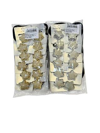 presilha estrela com pérolas