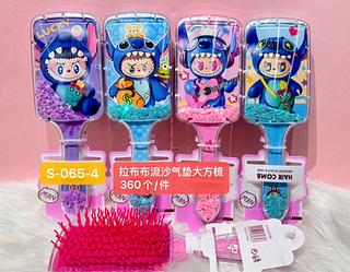 escova de cabelo fofa labubu (dúzia)