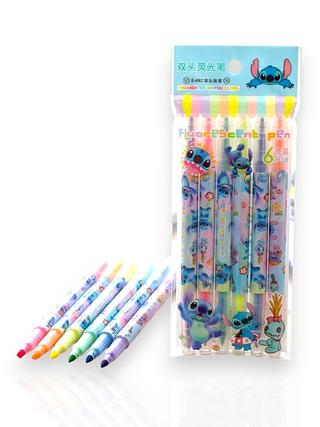 Kit Marca texto Stitch (6pçs)