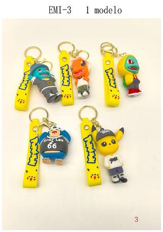 Chaveiro Pokémon (dúzia)
