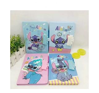 CADERNO DIARIO STITCH