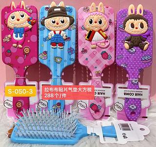 escova de cabelo labubu (dúzia)