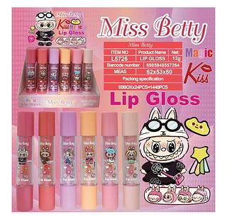 Lip Gloss labubu (24PÇ)
