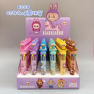 caneta labubu 10 cores (36pç)