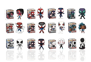 Funko Homem-Aranha (dúzia)