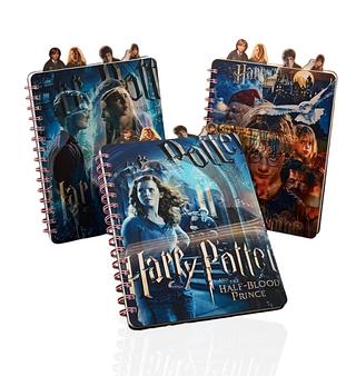 Caderno Harry Potter 3D (pequeno)