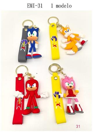 Chaveiro Sonic (dúzia)