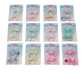 Laços brilhoso com pérola(dúzia)