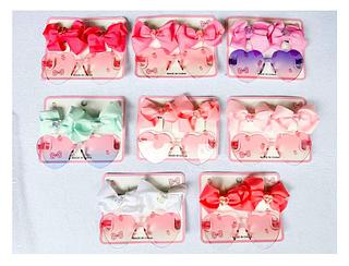 Conjunto com Lacinho e Óculos Coração (dúzia)