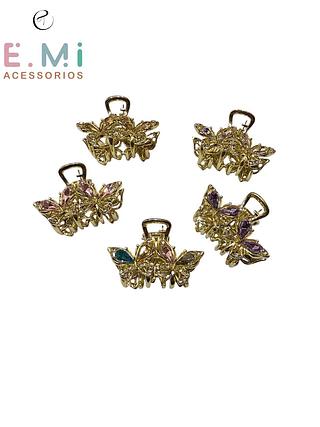 Presilha Borboleta com Pedraria