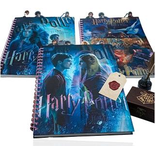 Caderno Harry Potter 3D (pequeno)